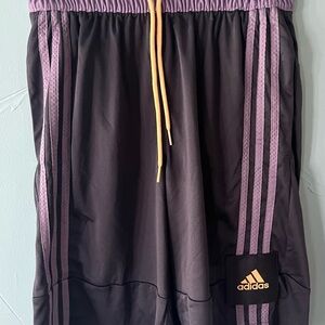 Men's adidas 3G Speed X Basketball Shorts Shadow Navy Purple SMALL athletic